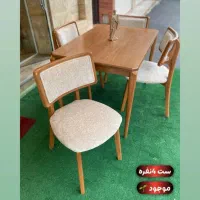 سه نفره و دونفره گرد کم جا|میز و صندلی غذاخوری|رشت, چله خانه|دیوار