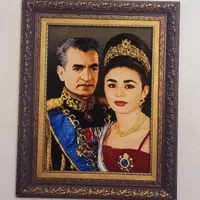 تابلو فرش دستباف شاهکار تاریخی ۱۰۰ در ۸۰چله ابریشم|تابلو فرش|تهران, پونک|دیوار