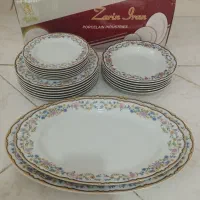 سرویس چینی زرین ۶ نفره ۲۰ پارچه گلستان آکبند|ظروف سرو و پذیرایی|شهریار, شهریار|دیوار