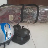 اسکیت برد خارجی  همراه تجهیزات سالم و تمیز