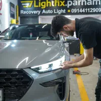 شفاف سازی و ریکاوری چراغ خودرو پرهام