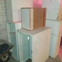 کابینت زمینی دیواری فلزی آهنی سینک ظرفشویی هود|آب‌چکان و نظم‌دهنده ظروف|تبریز, |دیوار