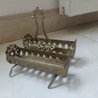 جا قاشق چنگالی برنجی با قدمت قدیمی