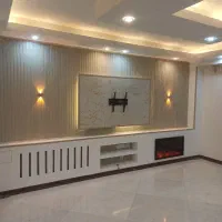 کناف ونورپردازی و نقاشی و کابینت و سقف کشسان پردیس|خدمات پیشه و مهارت|پردیس, فاز ۸|دیوار