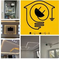 سیم کشی برقکاری دوربین مداربسته امنیت اماکن با چک