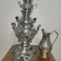 ست سماور گازی طرح هخامنشی