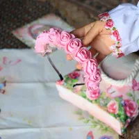 تولید ست چادر جشن تکلیف|لباس|گرگان, |دیوار