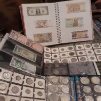 کلکسیون اسکناس و سکه خارجی و ایرانی