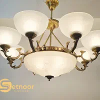 مجموعه لوستر لنتر دیوارکوب تک وجفت وست طبق توضیحات