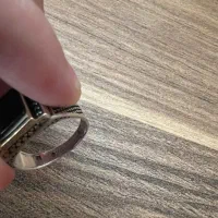 دو عدد انگشتر نقره ۹۲۵ سنگ یشم و اونیکس اصل|جواهرات|تهران, ارم|دیوار