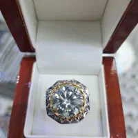 انگشتر دست ساز موزانایت(رکاب شرفیان)