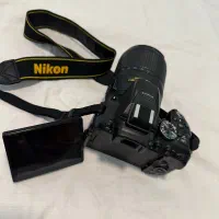 دوربین نیکون D5300 با لنز ۱۸-۱۴۰ کارتن و متعلقات|دوربین عکاسی و فیلم‌برداری|سقز, |دیوار