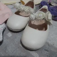 تعدادی لباس کاملا نو نوزادی و کفش|کفش و لباس بچه|ساری, |دیوار