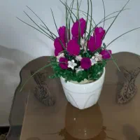 گل کریستالی|گل مصنوعی|یاسوج, |دیوار