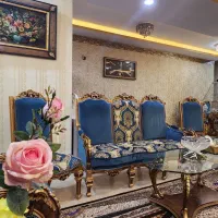 ست کامل مبل سلطنتی کلاسیک ۹ نفره + ناهارخوری|مبلمان خانگی و میز عسلی|ایلام, |دیوار