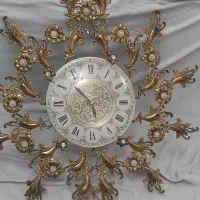 ساعت برنجی تمام برنز