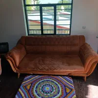 مبلمان ۷ نفره در حد نو|مبلمان خانگی و میز عسلی|کلاردشت, |دیوار