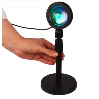 نور شبیه ساز خورشید sun set lamp|چراغ خواب و آباژور|شیراز, فخرآباد (دروازه کازرون)|دیوار