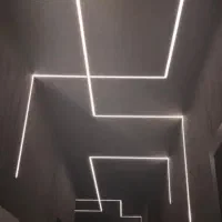 ساخت و نصب لاینر (لاین نوری) نور مخفی