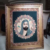 تابلو فرش دستبافت ابریشم بزرگ