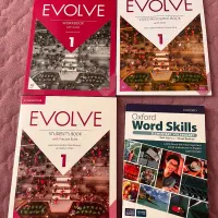 کتاب زبان EVOLVE 1 همراه با Word skills