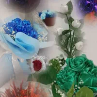 انواع باکس و دسته گل روبانی آوین
