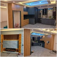 طراحی و اجرای کابینت.کمد.سازهای چوبی هایگلاس.mdf.