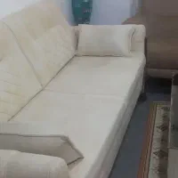 مبل هشت نفره  با۴میز عسلی|مبلمان خانگی و میز عسلی|اقبالیه, |دیوار