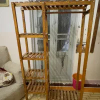استند چوب|کتابخانه، شلف، قفسه‌های دیواری|برازجان, |دیوار