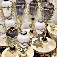 ساعت ایستاده و بوفه برنز