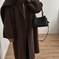 پالتو فوتر قهوه‌ای نو