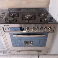 اجاق‌گاز فر نوژن تمیز استیل