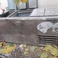 یخچال فریزر ۶در تمام استیل سالم