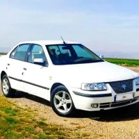 سمند سفید دوگانه سوز شرکتی EF7 سالم وسلامت