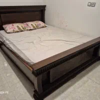 تخت چوبی دونفره