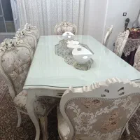 فروش ویژه مبل ۹ نفره و میز غذاخوری ۶ نفره|مبلمان خانگی و میز عسلی|نجف‌آباد, امام خمینی|دیوار