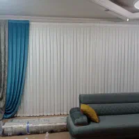 انواع پرده پارچه‌ای و زبرا|پرده، رانر، رومیزی|گناباد, |دیوار