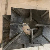 اجاق گاز صنعتی ۴ شعله همراه با یک صفحه چدنی|کافی‌شاپ و رستوران|مشهد, فلسطین|دیوار