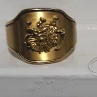 انگشترمردانه رنگ طلای سابت