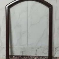 آینه چوبی کاملا نو