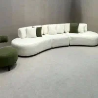 مبل راحتی ال کمجا مدل صوفیا ۸ نفره با جلومبلی|مبلمان خانگی و میز عسلی|کرج, شهرک بنفشه|دیوار