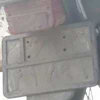 پلاک موتورم گم شده با قاب پلاک و چراغ خطر عقب روش