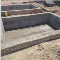 ساخت استخر ضمانتی،سیمان کاری ،دیوار چینی