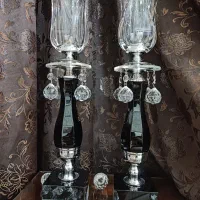 شمعدان کریستال اصل المان با مدل فانتزی زیبا