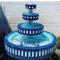 آبنما و حوض شطرنجی کاشیکاری فرشتگان اصل