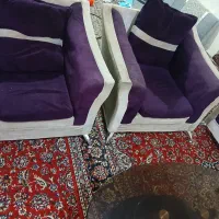 مبل ۷ نفره کامل با میز|مبلمان خانگی و میز عسلی|شوش, |دیوار