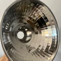 کلاهک فلزی بزرگ چراغ آویز لوستر