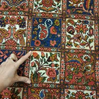 فرش  دستباف خانگی ۶ و ۱۲ متری با متریال عالی|فرش|فارسان, |دیوار
