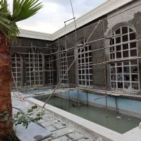 سیمان ابزار باغ ویلا نما