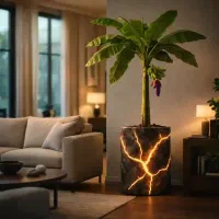 انواع گلدان با درخت مثمر